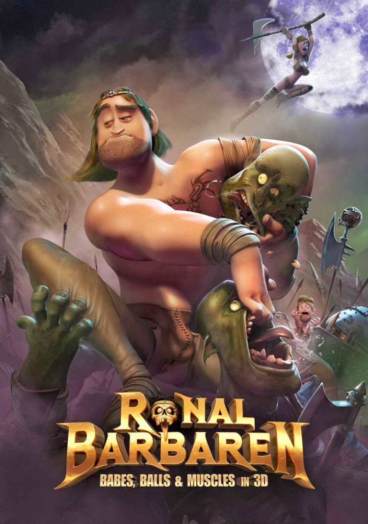 “Ronal The Barbarian” depicts sexual characteristics in 3D