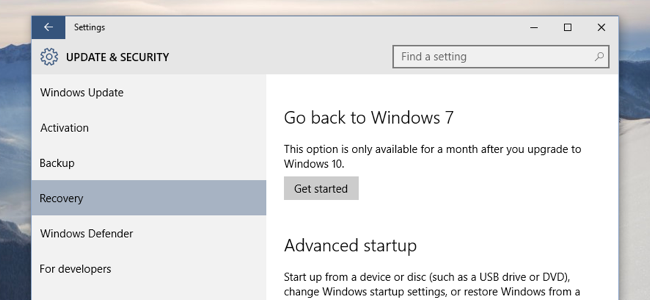 How to Get Rid of Windows 10