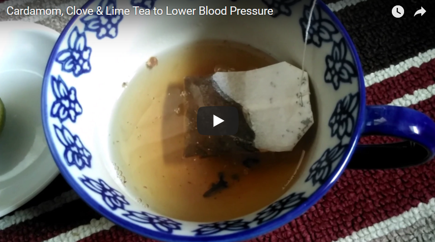 Cardamom, Clove & Lime Tea to Lower Blood Pressure